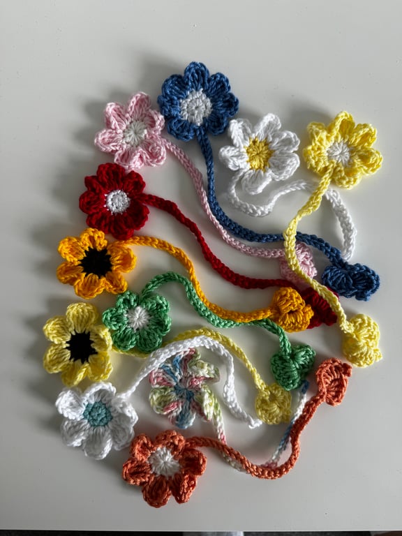 Hand Crochet Bookmarks (made to order)
