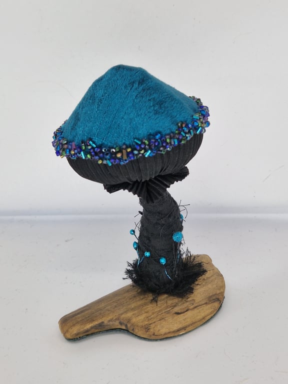 Textile Art Mushroom 