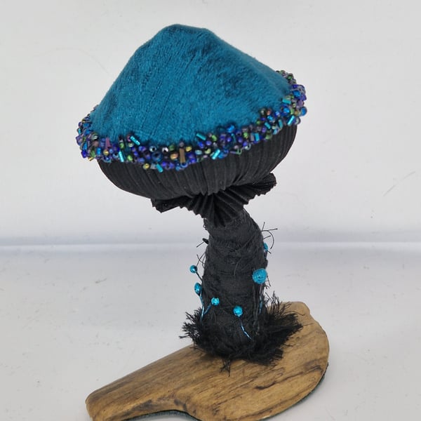 Textile Art Mushroom 