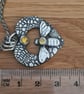 Fine Silver Bee Necklace - Image 3