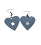 Somali flag earrings, love Somalia,  loveheart jewellery, african queen, hand pa - Image 4