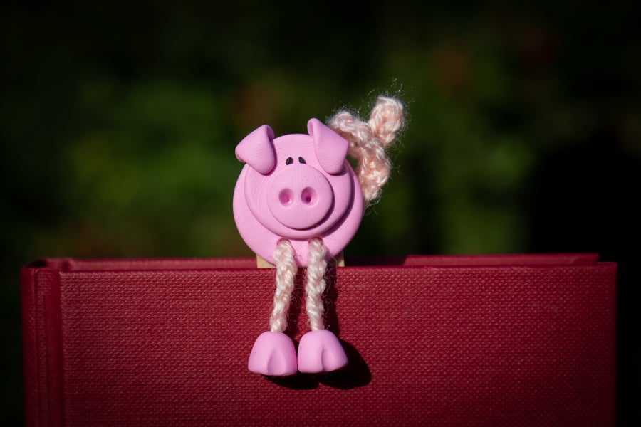Perry the Pig Bookmark