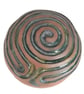 Primeval Forest  terracotta Finger labyrinth double-sided ergonomic fidget - Image 1