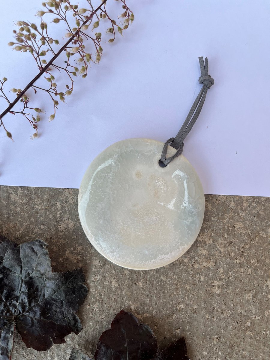 Portal Glazed Porcelain Christmas Tree Decoration Ornament Frost Ice Glaze