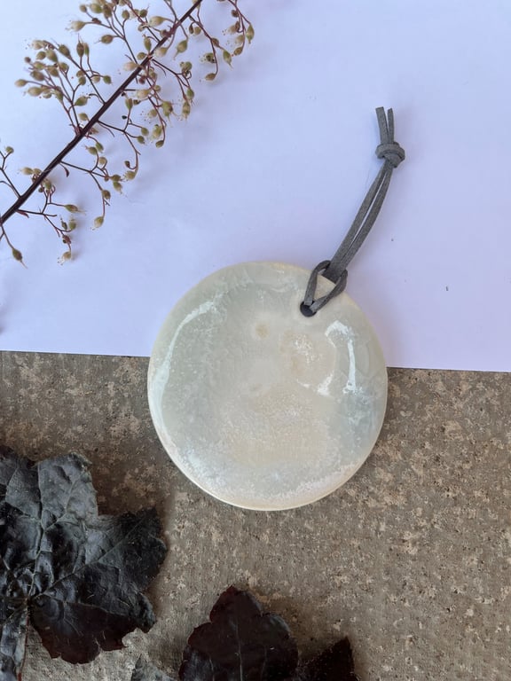 Portal Glazed Porcelain Christmas Tree Decoration Ornament Frost Ice Glaze