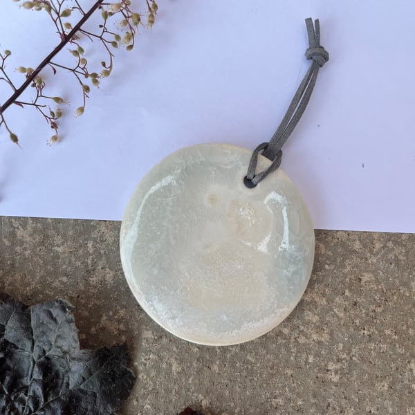 Portal Glazed Porcelain Christmas Tree Decoration Ornament Frost Ice Glaze