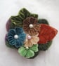 Flower power brooch - Image 4
