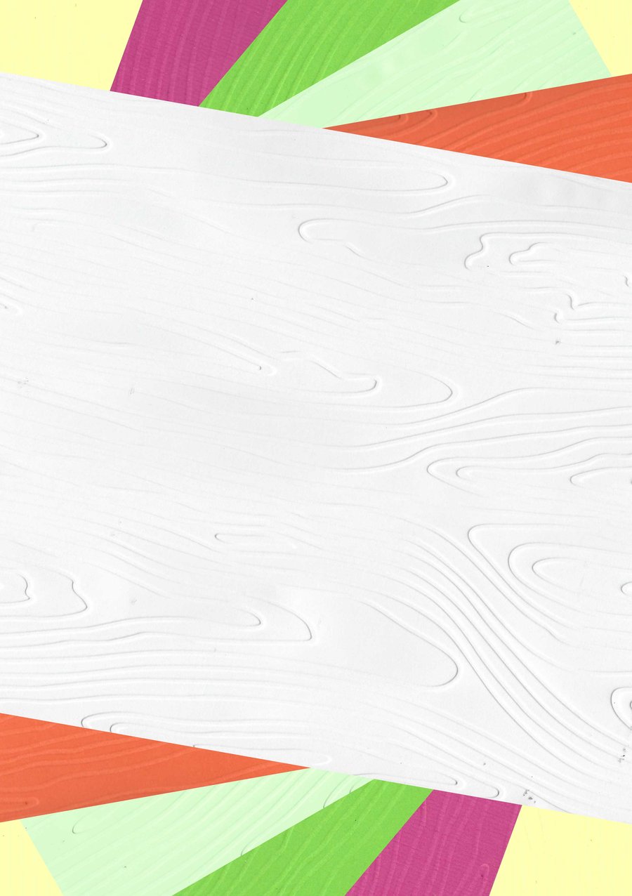 Embossed Card & Paper. 10 Sheets. A4. Assorted Colours. Woodgrain (20)