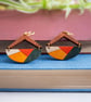 Laser Cut Geometric Earrings - Image 3