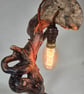 Rustic Hand Made Table Bedside Lamp - Image 10