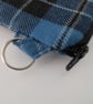 Coin purse Clergy tartan black and blue plaid  - Image 3