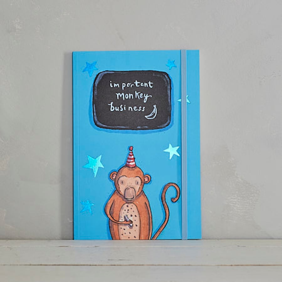 Important Monkey Business Notebook
