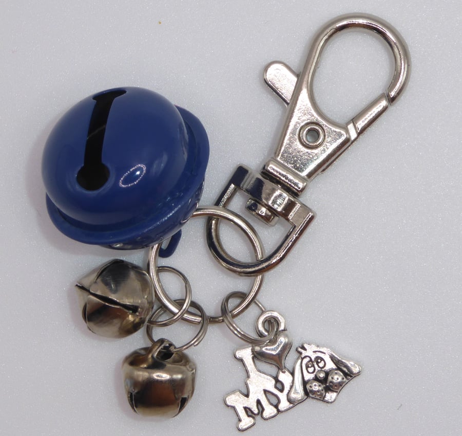 Jake's Walkies Jingle Bells Key Ring Partially Sighted or Blind Dogs & Training