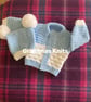 Baby boy's cardigan & hat set