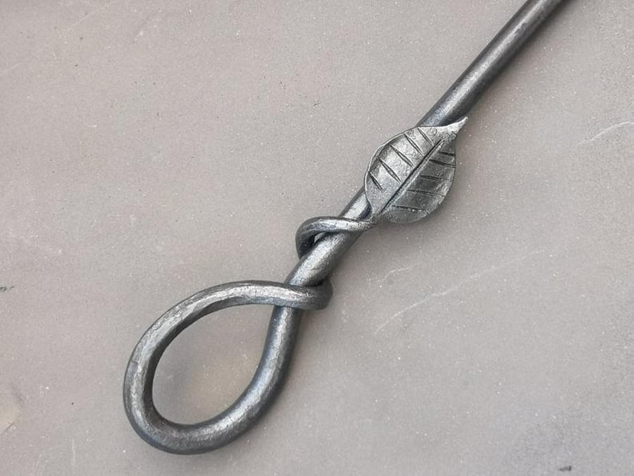 leafy style fire poker