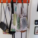 Tote bag in an abstract tree and leaf theme ideal for gifting.