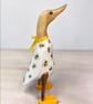 Decoupaged bamboo duck, bees, yellow - Image 4
