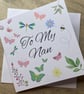 Nan Birthday Card, Nanny Birthday Card, Card for Grandma