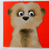 Cute Meerkat Birthday Handmade Greeting Card