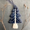 Ceramic Christmas Tree Decoration .