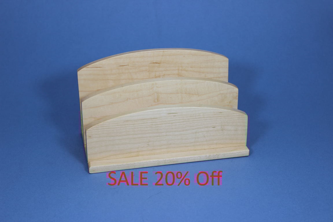 Maple Letter Rack (WLR2)