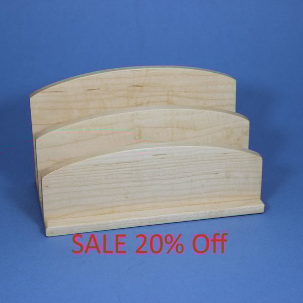 Maple Letter Rack (WLR2)