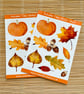 Autumn Time Sticker Sheet