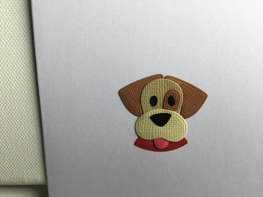 Cheeky dog card. Any occasion card. Gift card. CC377