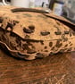 Gold colour Soft Lambskin Leather Medieval Style Pouch - Celtic Closure - Image 3