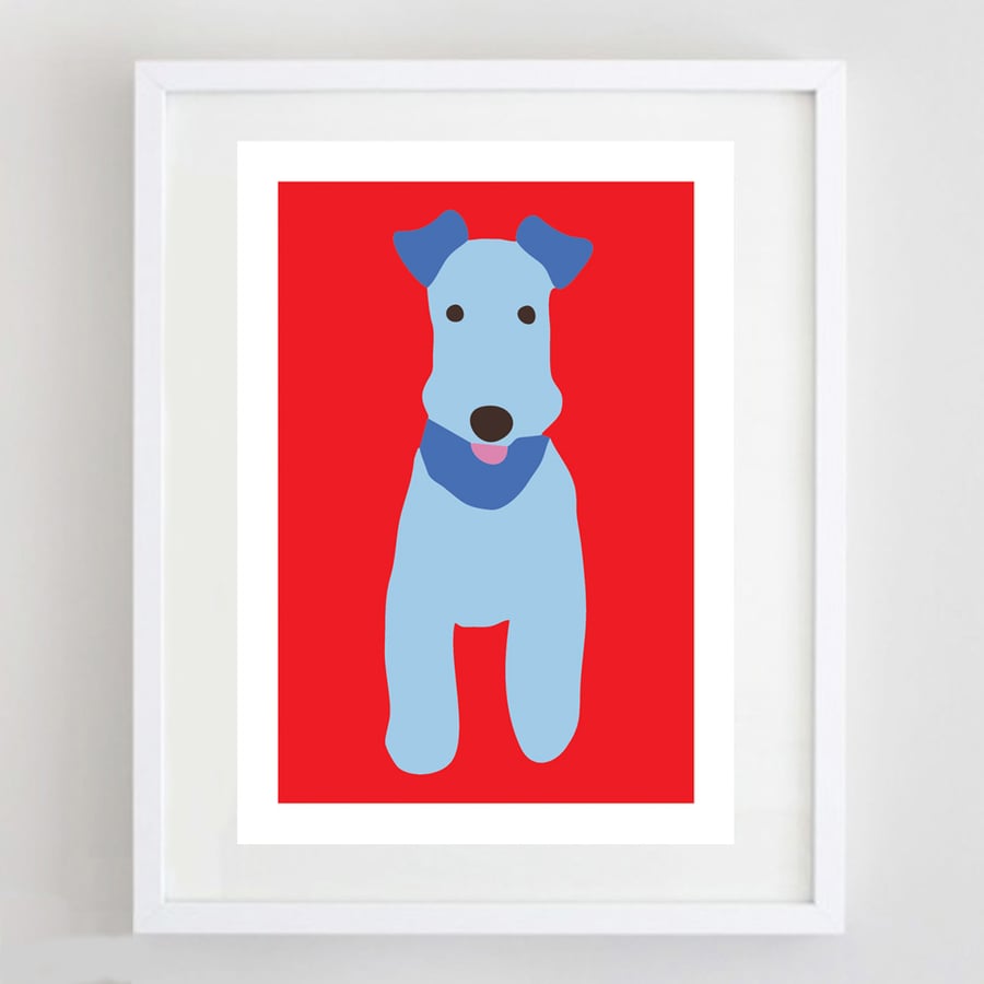Terrier Print