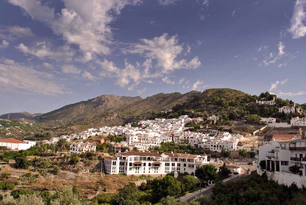 Frigiliana Andalusia Costa Del Sol Spain 18"x12" Print