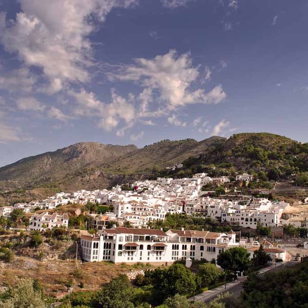 Frigiliana Andalusia Costa Del Sol Spain 18"x12" Print