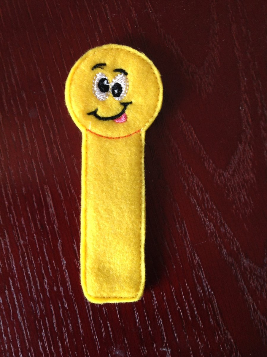 58. Silly emoji bookmark