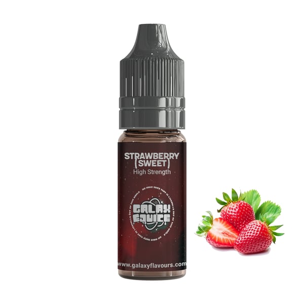 Strawberry (Sweet) High Strength Professional Flavouring. Over 250 Flavours.