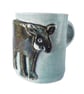 Tapir Stoneware Mug - Hand Built Pottery