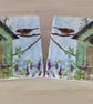 Marble 'Birdhouse' Coasters - Image 1