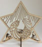Freestanding wooden nativity cut-out - Image 1