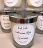 fragrance soy wax candles with silver lid and gift box. - Image 7