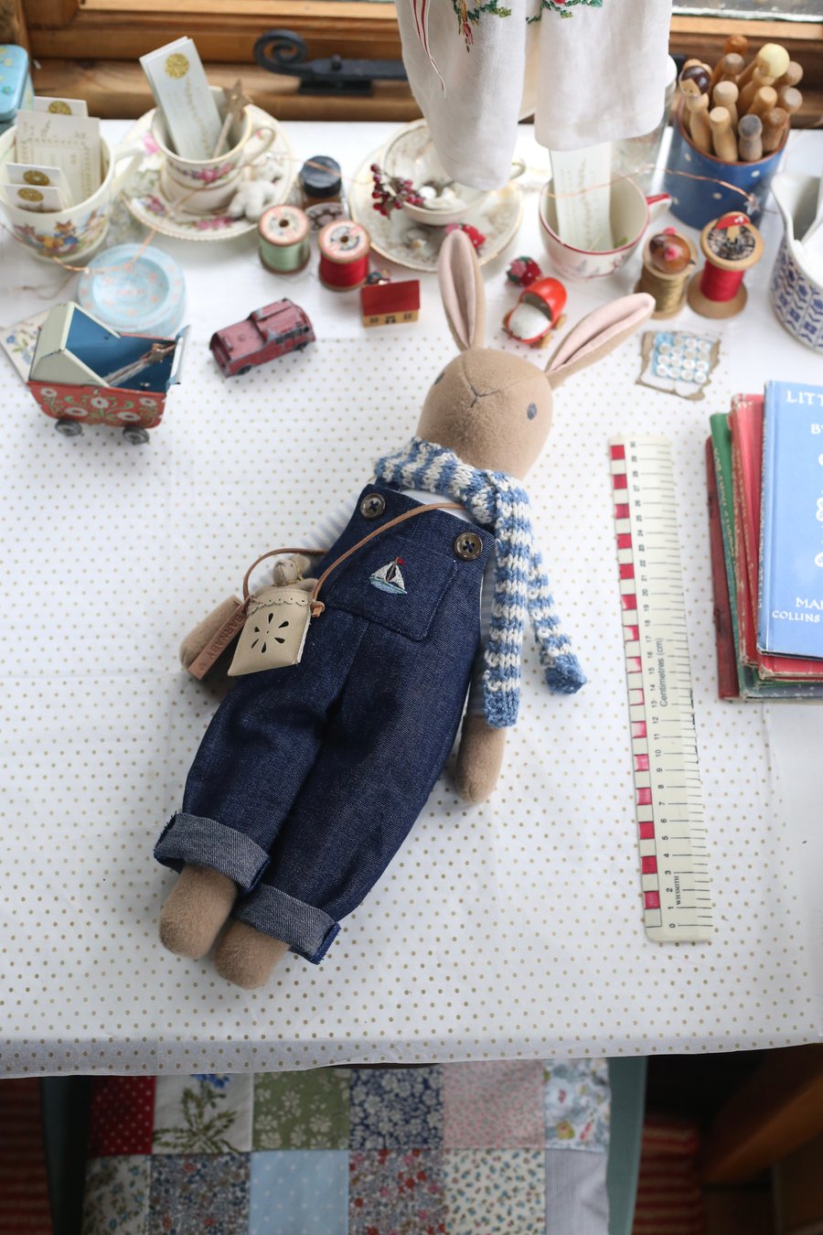 Heirloom Boy Bunny - reserved for Sarah H