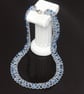 Shades of Blue Netted Necklace - Image 4