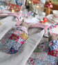Heirloom Christmas Stocking - Liberty Patchwork - Image 4