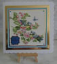 Anniversary Card Happy Anniversary Wishes Blue Tits Birds Floral Trees - Image 1