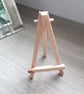 Mini wooden Eisel for displaying coasters or shell art.  