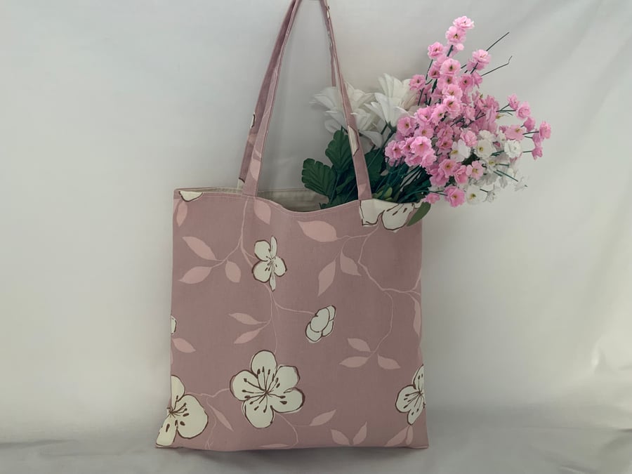 Perfectly Imperfect, Floral Eco Bag, Reusable Bag, Shopping Bag, Teachers Bag