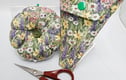 Pin Cushion and Scissor Case Set