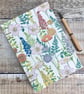 Summer Seconds Hand bound Journal with Garden Flowers Cover - Image 5