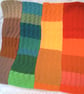 Baby's Multi Coloured Basket Weave Blanket, Nursery Blanket, Coming Home Blanket - Image 1