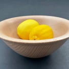 Hardwood Beech bowl with lip