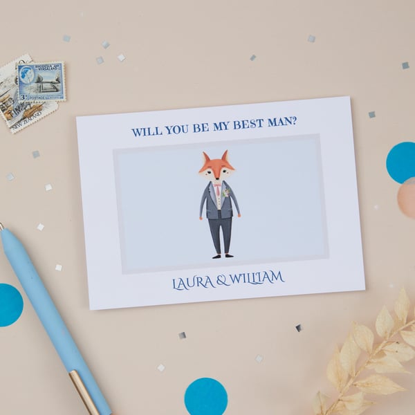 Will You Be Best Man Card