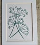 Cow parsley print. 'In the hedgerows' - Image 2